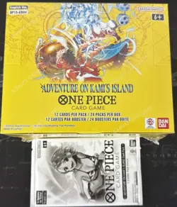 One Piece OP15-EB04 Booster Box | Kami's Island | With DASHPack | Sealed English - Image 1