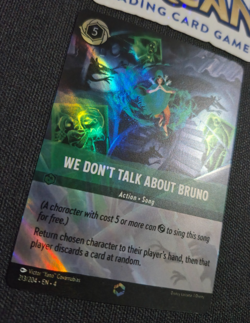 Disney Lorcana Ursula's Return Enchanted We Don't Talk About Bruno EN NM Rare - Image 3