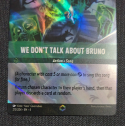 Disney Lorcana Ursula's Return Enchanted We Don't Talk About Bruno EN NM Rare - Image 4