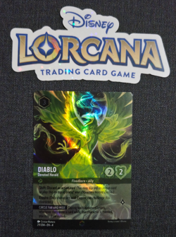 Disney Lorcana Ursula's Return Enchanted Diablo Devoted Herald EN NM Rare - Image 1