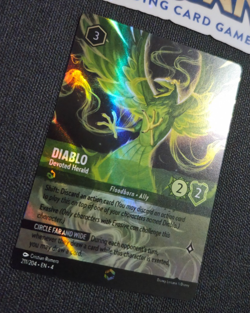 Disney Lorcana Ursula's Return Enchanted Diablo Devoted Herald EN NM Rare - Image 4