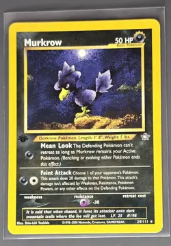 Pokemon TCG 1st Edition Neo Genesis Lot Of 8 Cards Toploaded 2000 WOTC Vintage - Image 2