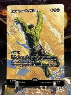 Escape to the Wilds [Marvel Super Heroes] NF MTG - Image 1