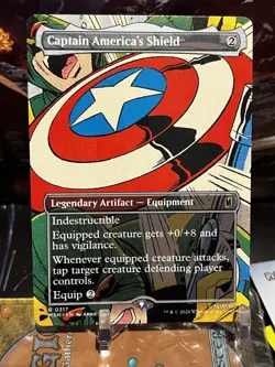 Captain America's Shield (0317) [Marvel Super Heroes] NF MTG - Image 1