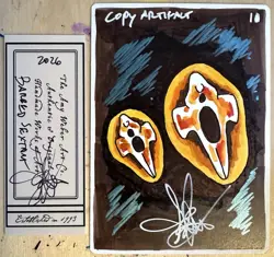 MTG ARTIST PROOF WB Barbed Sextant AP Art Sketch Amy WEBER Magic - Image 1