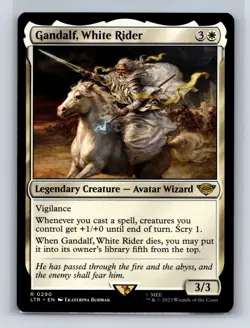 Tales of Middle-earth #290 Gandalf, White Rider - Image 1