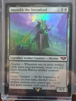 Imotekh the Stormlord Universes Beyond: Warhammer 40000 MTG Foil Near Mint - Image 3