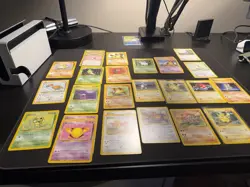 Pokemon TCG Vintage 133-Card Mixed Lot English LP-MP common/uncommon (no holo) - Image 2