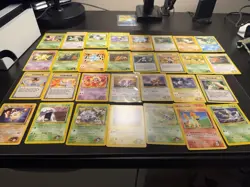 Pokemon TCG Vintage 133-Card Mixed Lot English LP-MP common/uncommon (no holo) - Image 4