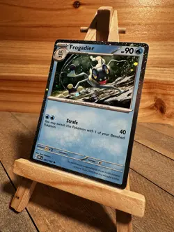 Pokemon Obsidian Flames Cosmos Holo Frogadier #057/197 Near Mint or Better - Image 1