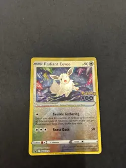 Radiant Eevee - SWSH230 - SWSH Black Star Promos Pokemon SWSH Bla NM - Image 2