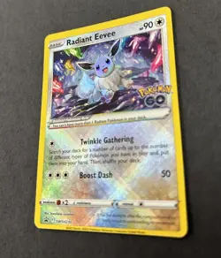Radiant Eevee - SWSH230 - SWSH Black Star Promos Pokemon SWSH Bla NM - Image 3
