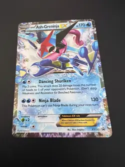 Ash-Greninja EX XY133 Promos 2014 Pokemon Card Rare NM - Image 1