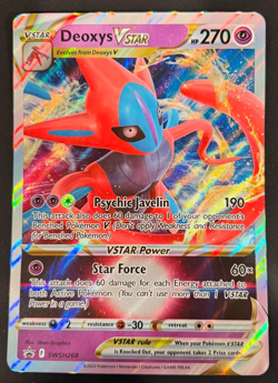 Deoxys VSTAR SWSH268 Jumbo Cards Holo - Pokemon TCG - Image 1