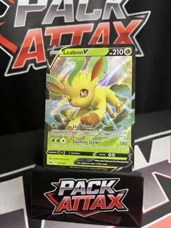 Pokemon TCG Crown Zenith Leafeon V 013/159 Full Art Holo - Image 1