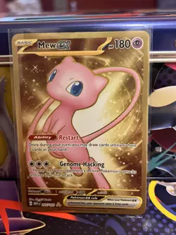 Pokemon TCG Mew EX 205/165 Scarlet & Violet 151 Holo Hyper Rare - Image 1