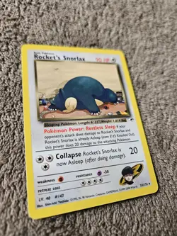 Pokemon TCG - Rocket's Snorlax - 33/132 - Gym Heroes LP - Image 2