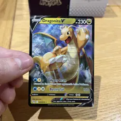 Pokemon TCG Dragonite V Pokemon Go 049/078 Holo Ultra Rare | NM - Image 1
