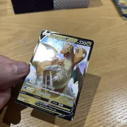 Pokemon TCG Dragonite V Pokemon Go 049/078 Holo Ultra Rare | NM - Image 3