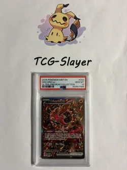 2025 POKEMON MEP EN #024 ORICORIO ex ULTRA-PREMIUM COLLECTION PSA 10 - Image 1