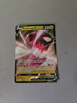 Regidrago V - 135/195 - Silver Tempest - Ultra Rare Holo - Pokemon Card - Image 1