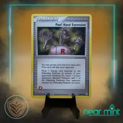 Pow! Hand Extension 85/109 Non Holo Team Rocket Returns - Pokemon Card - NM - Image 1