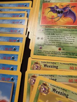 Pokemon TCG Fossil Unlimited 113-Card Lot Pokemon & Trainer English Regular 1999 - Image 3