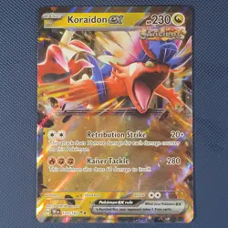 Koraidon ex 120/162 - Temporal Forces - Double Rare Holo Pokemon Card - NM - Image 1