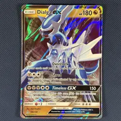 Dialga GX 100/156 - Ultra Prism - Rare Holo GX Pokemon Card - NM - Image 1