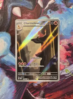 Pokemon TCG Charmeleon 169/165 SV: Scarlet & Violet 151 Illustration Rare IR NM - Image 1