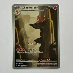 Pokemon TCG Charmeleon SV Scarlet & Violet—151 169/165 Holo IR Full Art - Image 1