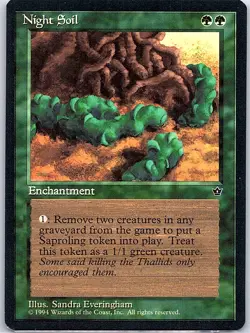 Night Soil (Everingham) Fallen Empires - Magic The Gathering MTG - NM - Image 1