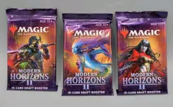 Magic The Gathering Modern Horizons 2 Draft Booster Packs - Set of 3 Packs 630509924929 - Image 1