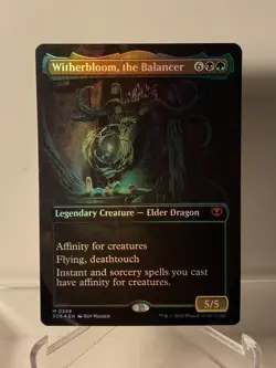 Witherbloom, the Balancer 0288 ( Borderless ) MTG: Secrets of Strixhaven Foil - Image 1