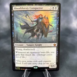 Bloodthirsty Conqueror Promo Pack: Edge of Eternities Foil - Image 1