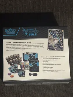 Pokemon TCG Scarlet & Violet Black Bolt - Elite Trainer Box ETB - New Sealed - Image 2