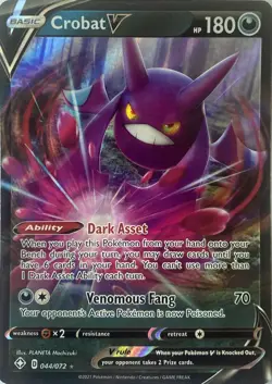 Crobat V 044 - Shining Fates - Ultra Rare - Pokemon - Image 1