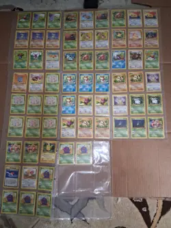 Pokemon TCG Lot of 65 Jungle 1st Edition NM to LP WOTC era Cards Vintage 1999 - Image 1