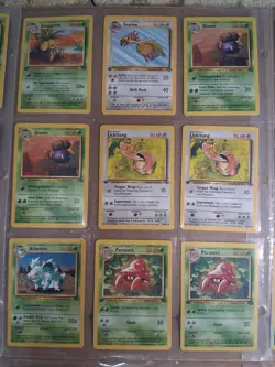 Pokemon TCG Lot of 65 Jungle 1st Edition NM to LP WOTC era Cards Vintage 1999 - Image 3