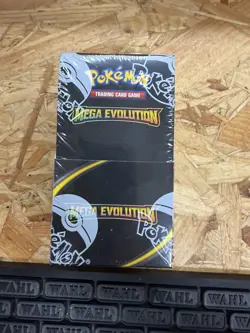 Pokemon Mega Evolution TCG Half Booster Box 18 Packs Sealed New - Image 1