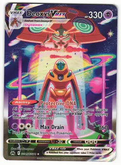 2023 Crown Zenith Deoxys VMAX Holo Rare #GG45/GG70 - Image 1