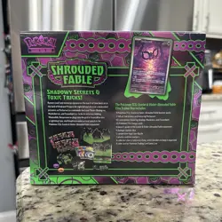 Pokemon Shrouded Fable ETB Factory Sealed Scarlet & Violet Elite Trainer Box - Image 2
