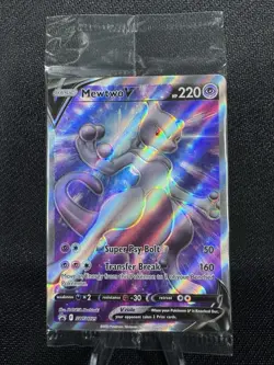 The Pokemon Company Mewtwo V SWSH229 Sword & Shield Promo Full Art Holo - Image 1