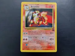 Pokemon - Arcanine 6 Black Star Promo - Image 1