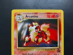 Pokemon - Arcanine 6 Black Star Promo - Image 2
