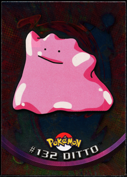 2000 Topps Pokemon TV Animation Edition Series 3 #132 Ditto Holo Foil NM - Image 1