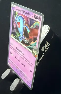 Holo Team Rocket's Wobbuffet 082/182 Rare Destined Rivals Pokemon - Image 3