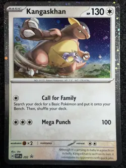 Kangaskhan (Cosmos Holo) SVP 202 Scarlet & Violet Promo Pokemon LP+ - Image 2