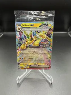 Pokemon Jolteon EX 030/131 Prismatic Evolutions Stamp Promo Sealed - Image 1