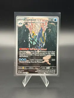 Clawitzer 141/132 - Pokemon TCG Mega Evolution - NM Illustration Rare FULL ART - Image 1